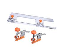 Plantilla de carpintería ajustable para cajón, abrazadera frontal, clips de fijación para panel de montaje frontal, plantilla de carpintería