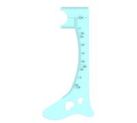 Plantilla de cejas, regla de asignación de cejas - Guía de delineador de ojos de silicona | Herramienta rápida de maquillaje de ojos, herramienta de formación de cejas, herramienta de medición