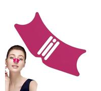 Plantilla de contorno de nariz de 10,5 x 4,7 x 0,3 cm, plantilla de silicona, 4 en 1 multiusos, guía de resaltador y delineador de ojos, moldeador preciso de labios y cejas, herramienta de maquillaje