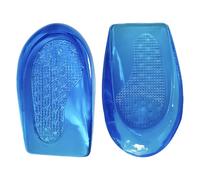 Plantilla de corrección de piernas O/x - Almohadilla de talón de silicona, 1 par de reposapiés | Accesorios cómodos para zapatos, insertos de elevación del talón, alineación de la postura, del