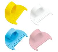 Plantilla de costura de bordes de 3 mm/4 mm, regla guía para el pulgar para plantillas de calibre de aguja de dobladillo preciso
