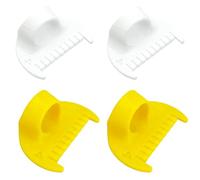 Plantilla de costura de bordes de 3 mm/4 mm, regla guía para el pulgar para plantillas de calibre de aguja de dobladillo preciso