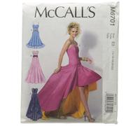 Plantilla de costura para vestidos de se oras McCall's Patterns M6701, tama o E5 (14-1