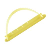 Plantilla de curva dulce - Regla para decorar tartas de chocolate | Suministros de repostería para aficionados profesionales, distribución uniforme, fácil creación de patrones artísticos, ideal para