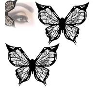 Plantilla de delineador de ojos de mariposa, sello de delineador de ojos con alas de mariposa, plantillas de delineador de ojos para ojos, herramienta de sello de delineador de ojos reutilizable y fle
