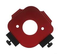 Plantilla de enrutador de carpintería de aluminio R10-R50 para ángulos de arcos, posicionamiento, gabinetes, reparación de muebles, kit de herramientas de guía de corte preciso (A)