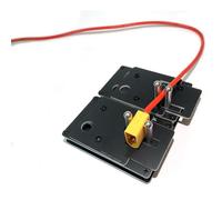 Plantilla de estación de aislamiento de soldadura RC herramienta RC estación de soldadura DIY plantilla de soldadura para XT90 XT60 XT30 EC5 EC3 Deans T enchufe RC conectores y alambre de silicona