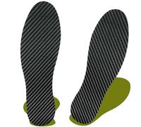 Plantilla de fibra de carbono (1 par), placa de pie de fibra de carbono para Hallux Rigidus, Limitus, puntera de césped, artritis, fracturas, suela rígida para deportes, senderismo, senderismo,