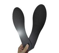 Plantilla de fibra de carbono completa de 0,8 mm, 1,0 mm, 1,2 mm de grosor, plantilla deportiva para zapatos masculinos y femeninos