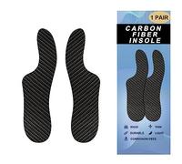 Plantilla de fibra de carbono, extensión ortopédica Morton, 1 par de plantillas ortopédicas rígidas para dedos de césped, artritis del pie, hallux rígido, para recuperación del dolor (10.04-255 mm,