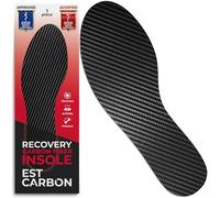 Plantilla de fibra de carbono rígido inserto ortopédico de apoyo mejor para fracturas dedo del pie de césped y Hallux Rigidus Alternativa a Post Op Zapato EU 3347 11.42 Inch Men's Size 12 Negro