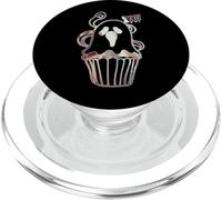 Plantilla de Graffiti de Halloween Horror Cupcake Ghost Boo Art Cool PopSockets PopGrip para MagSafe