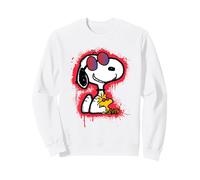 Plantilla de Grafiti Art Pop de Peanuts Wyldstyle Snoopy Woodstock Sudadera