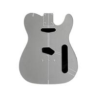 Plantilla de guitarra eléctrica, herramienta de molde para modelo, plantilla acrílica, 1 ud. (Color : Guitar body)