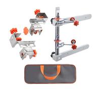Plantilla de hardware para gabinete, guía de taladro de cajón, kit de montaje ajustable para instalación, caja de herramientas de alineación, carpintería para el hogar, muebles, aparador de cocina