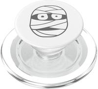 Plantilla de Icono de Cara de Momia para Halloween, Festival Divertido PopSockets PopGrip para MagSafe
