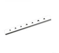 Plantilla de inglete deslizante de aleación de aluminio de 100-450 mm para sierra de mesa, banco de trabajo de carpintería, equipo de bricolaje, acabado plateado (200 mm tipo B)