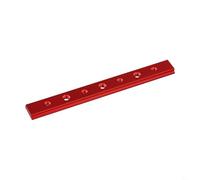 Plantilla de inglete deslizante de aleación de aluminio para carpintería, barra en T de 100-450 mm para sierra de mesa y banco de trabajo, herramienta de carpintería de bricolaje con tipo de rosca