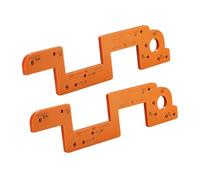 Plantilla de interruptores de baquelita de madera resistente, accesorio portátil para carpintería con enrutadores, plantillas, perforación, muebles, ranuras de puertas