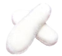 Plantilla de Lana de Oveja Unisex-Adulto, 2 Pares, Plantilla de Lana Gruesa y Caliente, Plantillas Confortables, Plantilla Completa, Mujeres Hombres Plantilla de Reemplazo (EU38-39(25cm))