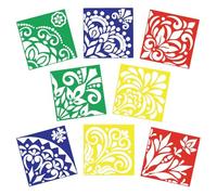 Plantilla De Lienzo Para Pintura Plantilla De Flores Reutilizables Plantilla De Decoración De Pared Plantilla De Lienzo Artístico Plantillas De Pintura Decorativa Juego De Plantillas Artesanales Kit
