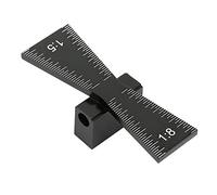 Plantilla de marcado de de milano, marcador de de milano 1: 5 1: 8, medidor de marcado de de milano con escala para juntas de madera de bricolaje Juntas cortadas a mano, herramienta de