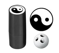 Plantilla de marcador de golf | Sello automático de pelota de golf, resistente al agua, secado rápido, sensible a la luz, no necesita almohadilla de tinta, accesorio de golf duradero para un marcado