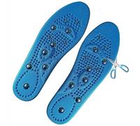 Plantilla de Masaje de Pies, Plantillas Magnéticas, Plantillas Acupresión, Plantilla Fascitis Plantar, Masaje Shiatsu Alivio del Dolor de Pies Relajación de Pies,S(35-40),Blue