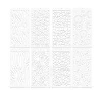 Plantilla de materiales PET segura para niños, corte de precisión para decoración de pared, proyectos escolares y arte PET pintura, herramienta de manualidades