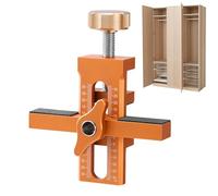 Plantilla De Montaje De Armario - Posicionamiento De La Puerta Y Soporte De Soporte | Ayuda Para La Instalación De Bisagra Precisa, Puertas De Gabinete De Herramientas De Plantilla Ajustable En Altura