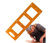 Plantilla de montaje para paneles de yeso: localizador de ranura de cable telefónico, guía de dibujo de orificios de enchufe, herramienta de posicionamiento para cables de red | Ayuda