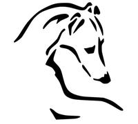 Plantilla de mylar de 190 micras, tamaño A4, diseño de animales, perro, gato, corazón, vaca, toro, calavera, pájaro, paloma, águila, caballo, unicornio, caballito de mar, lobo