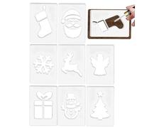 Plantilla de Navidad - Plantillas acrílicas para tallar carpintería, juego de plantillas de enrutador para manualidades, para hombres, mujeres, niños, jóvenes, adolescentes, esposa, marido, hijo, hija