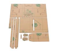 Plantilla de Patrón de Cuero para Bolso, Plantilla Acrílica para Hacer Bolso de Hombro, Accesorios para Manualidades de Costura DIY