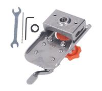 Plantilla de perforación de orificios de bisagra de distancia ajustable, sujeción rápida, herramienta de posicionamiento preciso para instalación de bisagras de 35 mm en tableros