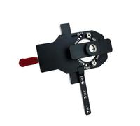 Plantilla de placa de bisagra oculta 2 en 1 de 35 mm fácil de usar, para montaje preciso de puerta de armario, carpintería, gabinete de carpintería