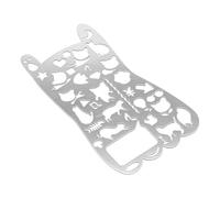 Plantilla de planificador, suministros de dibujo huecos, regla de plantilla de dibujo, para adolescentes, adultos, diseñadores, artistas, estudiantes, profesores, amantes de las manualidades, cuaderno