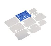 Plantilla de Plantilla Bga Reball para 13, Conjunto de Placa Base, Kit de Nivel Medio para Placa Base de Plantilla Bga Reballing para Placas de Prototipos Sensibilizadas con