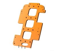 Plantilla de ranura de enchufe de interruptor para fabricantes de muebles, garantiza un corte preciso de agujeros y un posicionamiento estable para la instalación de puertas de gabinete, 325 x 210 mm