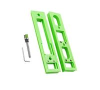 Plantilla de ranura ligera con bisagra oculta ajustable para bisagras de 26 a 32 mm con función de control de profundidad, herramienta de ranura de bisagra