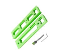 Plantilla de ranurado de carpintero ligera, herramienta de ranurado de precisión para instalar bisagras ocultas que soportan una instalación rápida