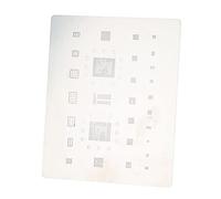 Plantilla de Reballing BGA para CPU de Teléfono, Acero Inoxidable, Espaciado de 0,12mm