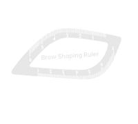 Plantilla De Reutilizable Para Cejas Herramienta De Maquillaje Sostenible Que Reduce Desperdicio De Belleza En Molde De Plantilla De Cejas De Rutina Diaria