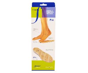 Plantilla de silicona Sanator con forro completo, talla 35-36, 1 par