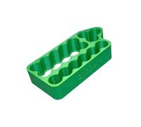 Plantilla de soldadura por puntos 21700 para soporte de batería, accesorio de doble fila para montaje de paquetes, herramienta de bricolaje, naranja y verde (4 en 1 verde 21700)