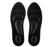 Plantilla de soporte de ortopédico, pies planos, almohadilla de espuma de memoria, accesorios de confort de fascitis plantar(Hombre-Negro)