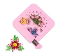 Plantilla de tabla Quilling | Herramienta de Quilling de papel con 20 agujas - Guía de rizado quilling, herramientas de bricolaje -usted artesanos de papel, Disco de envoltura de rejilla de rejilla de