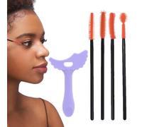 Plantilla Delineado Ala De Gato | Ayuda de Maquillaje de Silicona,Plantillas para Cejas - Para Practicar Maquillaje Diario Viajes Fiestas Mujeres Principiantes