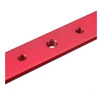 Plantilla deslizante de aleación de aluminio con barra en T para sierra de mesa, banco de trabajo de carpintería, bricolaje, 100-450 mm, compatible con mesa de fresado de sierra ingletadora (barra en