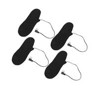 Plantilla eléctrica para calefacción de pies, plantilla eléctrica para hombre y mujer, recargable, plantilla calefactable, 4 unidades